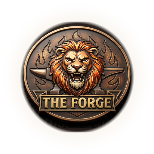 The Forge — 52-Week Discipleship Program emblem